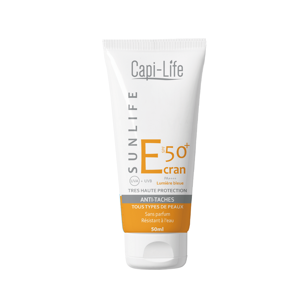 Ecran solaire anti-taches